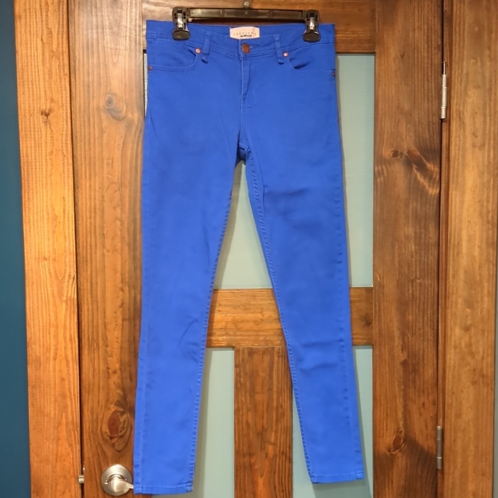 Sanctuary Skinny Bright Blue Denim Skinny Jeans Size 4